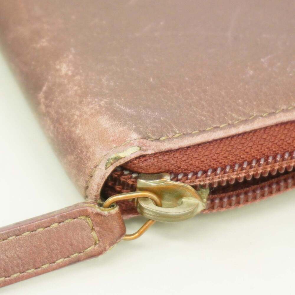 CHANEL Authentic Red Leather Wallet - Picture 5 of 10